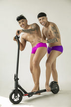 CandyMan Sleek Low Rise Trunks - Magenta