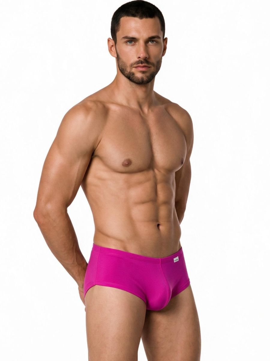 CandyMan Sleek Low Rise Trunks - Magenta