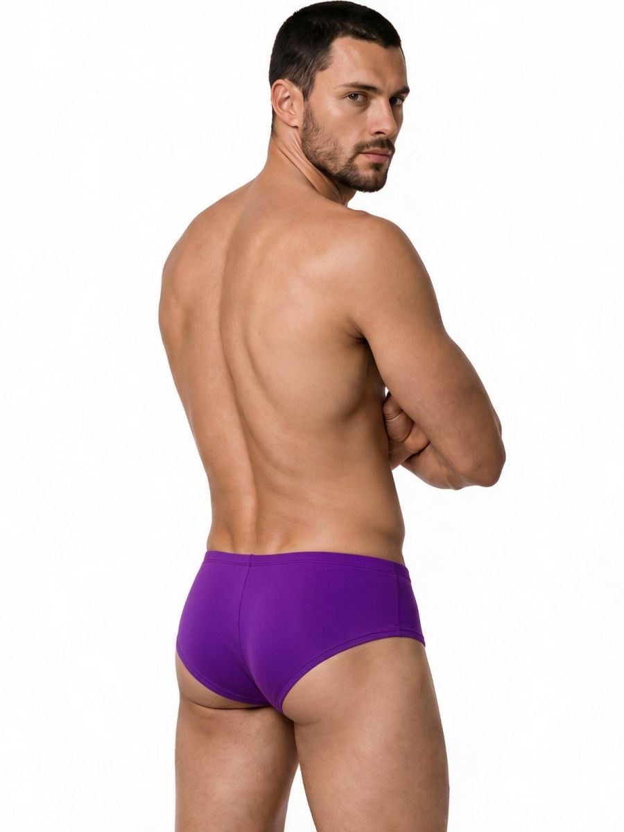 CandyMan Sleek Low Rise Trunks - Orchid