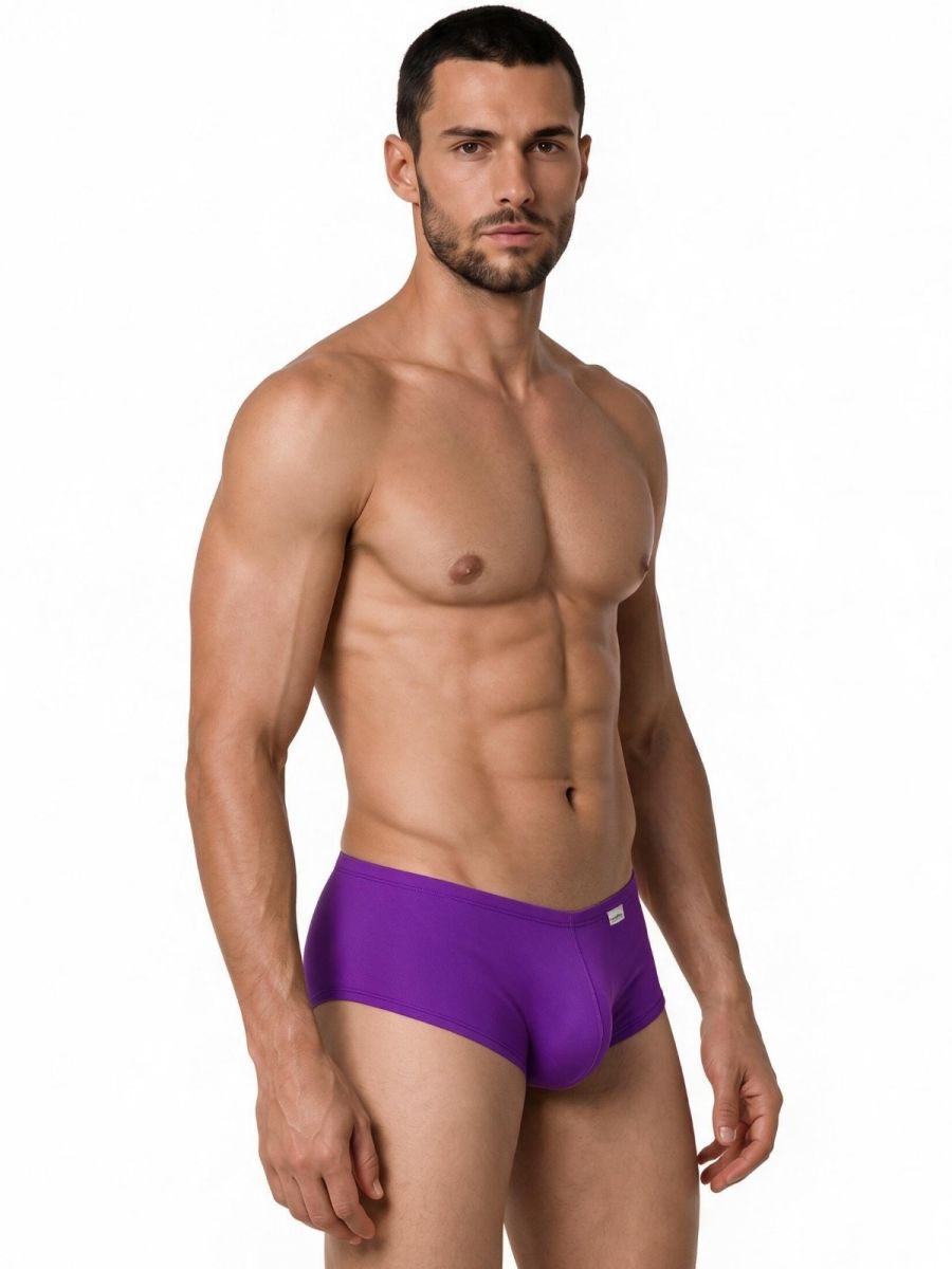CandyMan Sleek Low Rise Trunks - Orchid