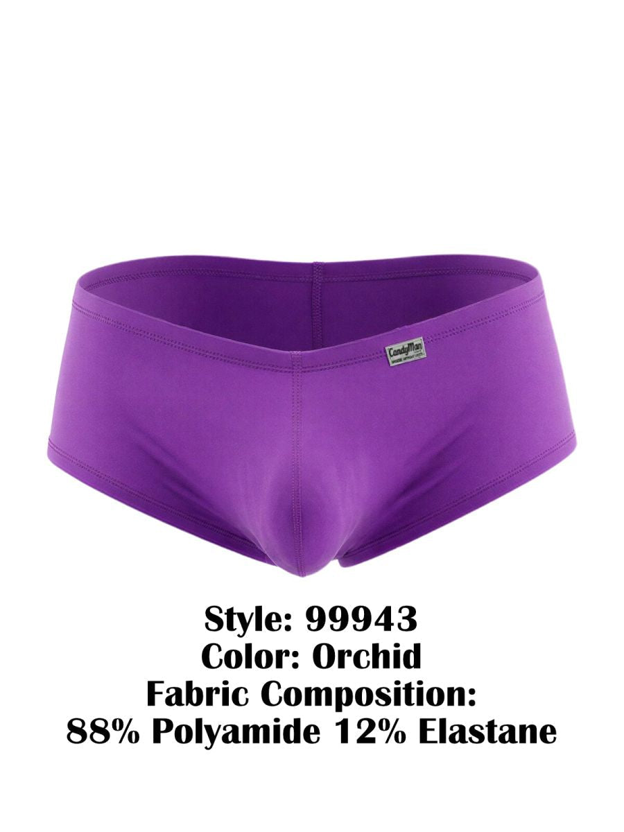 CandyMan Sleek Low Rise Trunks - Orchid