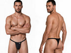 CandyMan Sleek Minimalist Thongs - Black