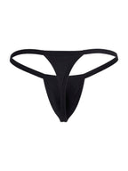 CandyMan Sleek Minimalist Thongs - Black