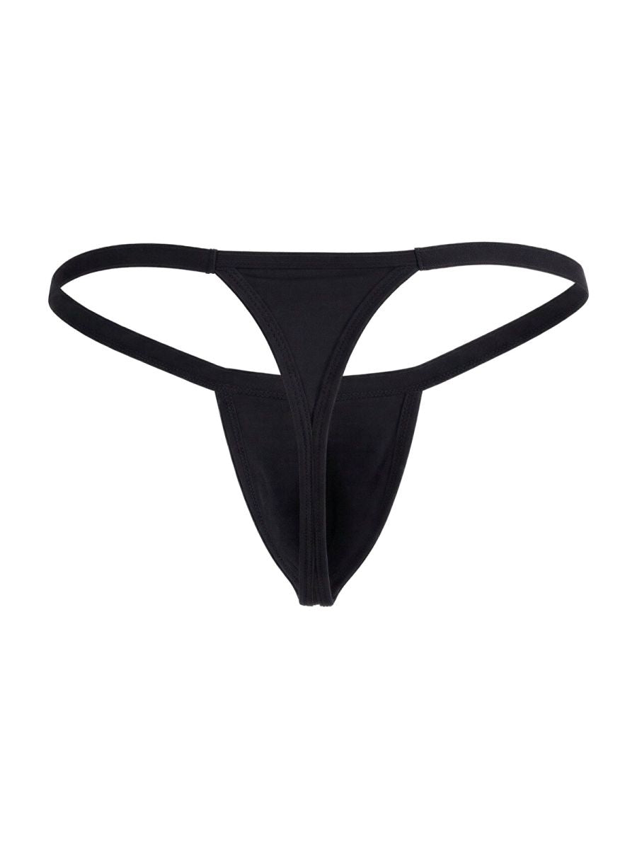 CandyMan Sleek Minimalist Thongs - Black