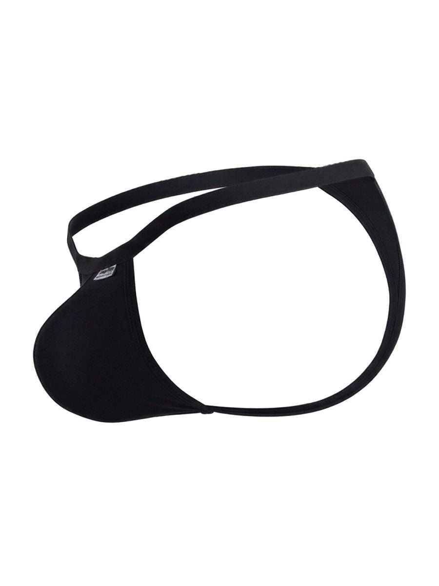 CandyMan Sleek Minimalist Thongs - Black