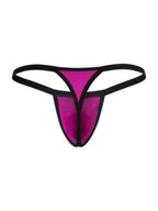 CandyMan Sleek Minimalist Thongs - Magenta