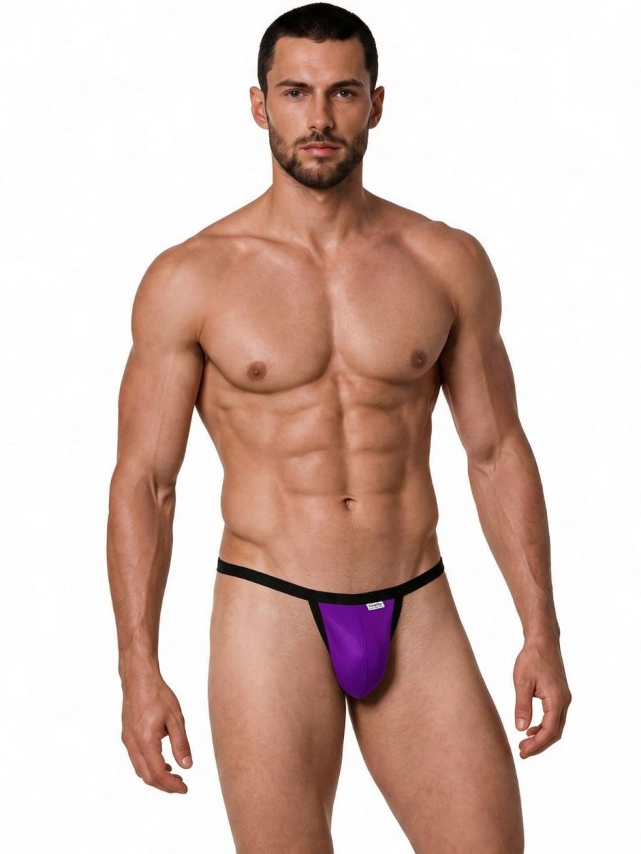CandyMan Sleek Minimalist Thongs - Orchid