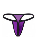 CandyMan Sleek Minimalist Thongs - Orchid