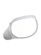 CandyMan Sheer Mesh Thongs - White Mesh
