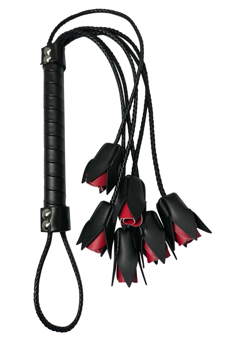 CandyMan Rose Whip - Black