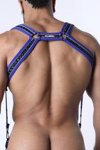 CELLBLOCK 13 Carbon Shadow Body Harness - Blue