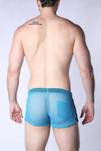 CELLBLOCK 13 Chain Reaction Mesh Jock Short - Blue