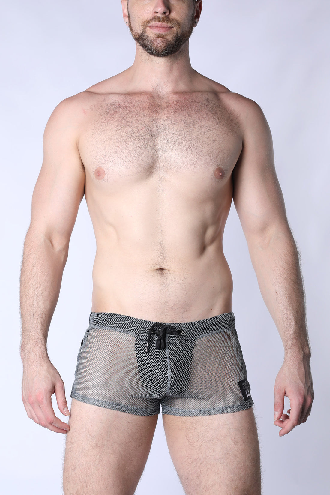 CELLBLOCK 13 Chain Reaction Mesh Jock Short - Gray