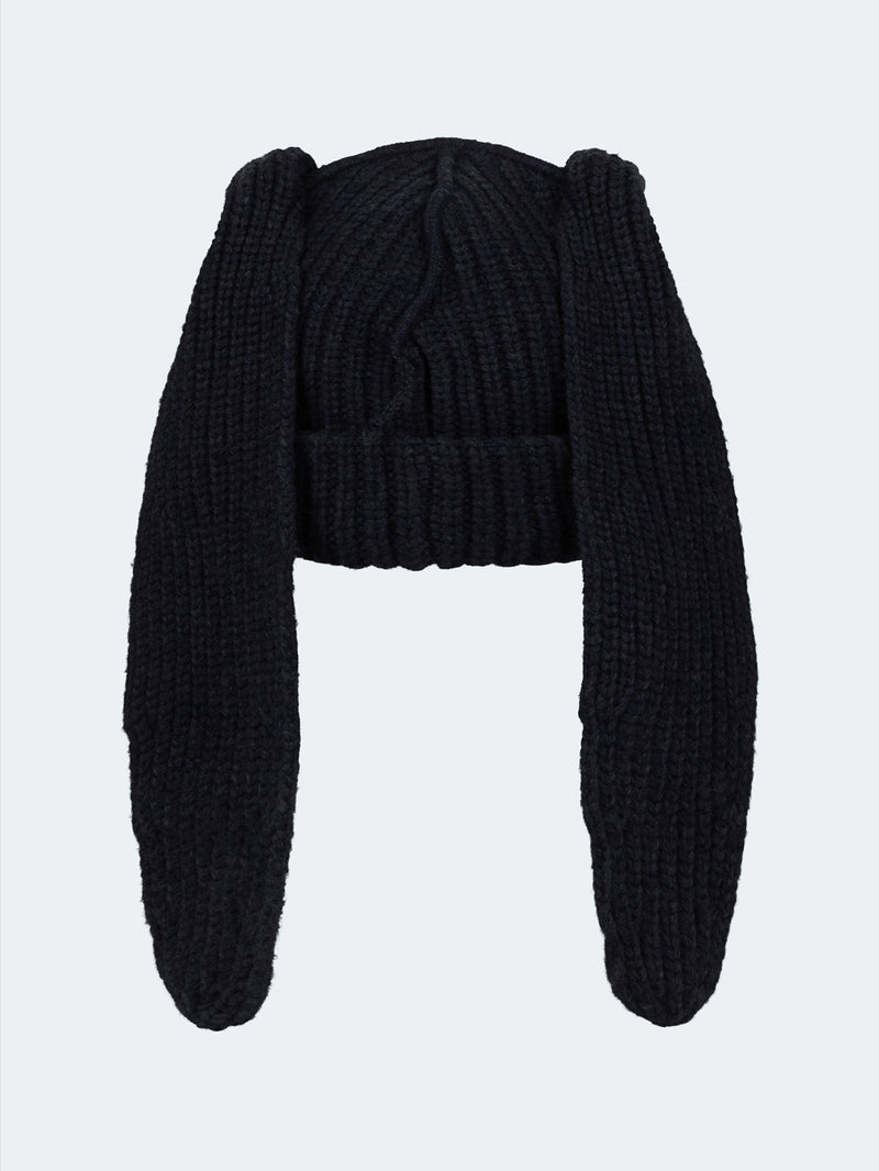 LOVERBOY BY CHARLES JEFFREY CHUNKY RABBIT BEANIE