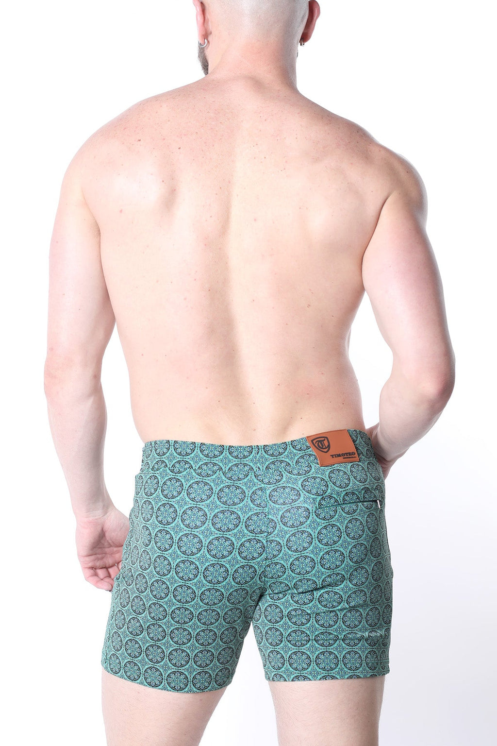 Timoteo Clemente Swim Short - Green