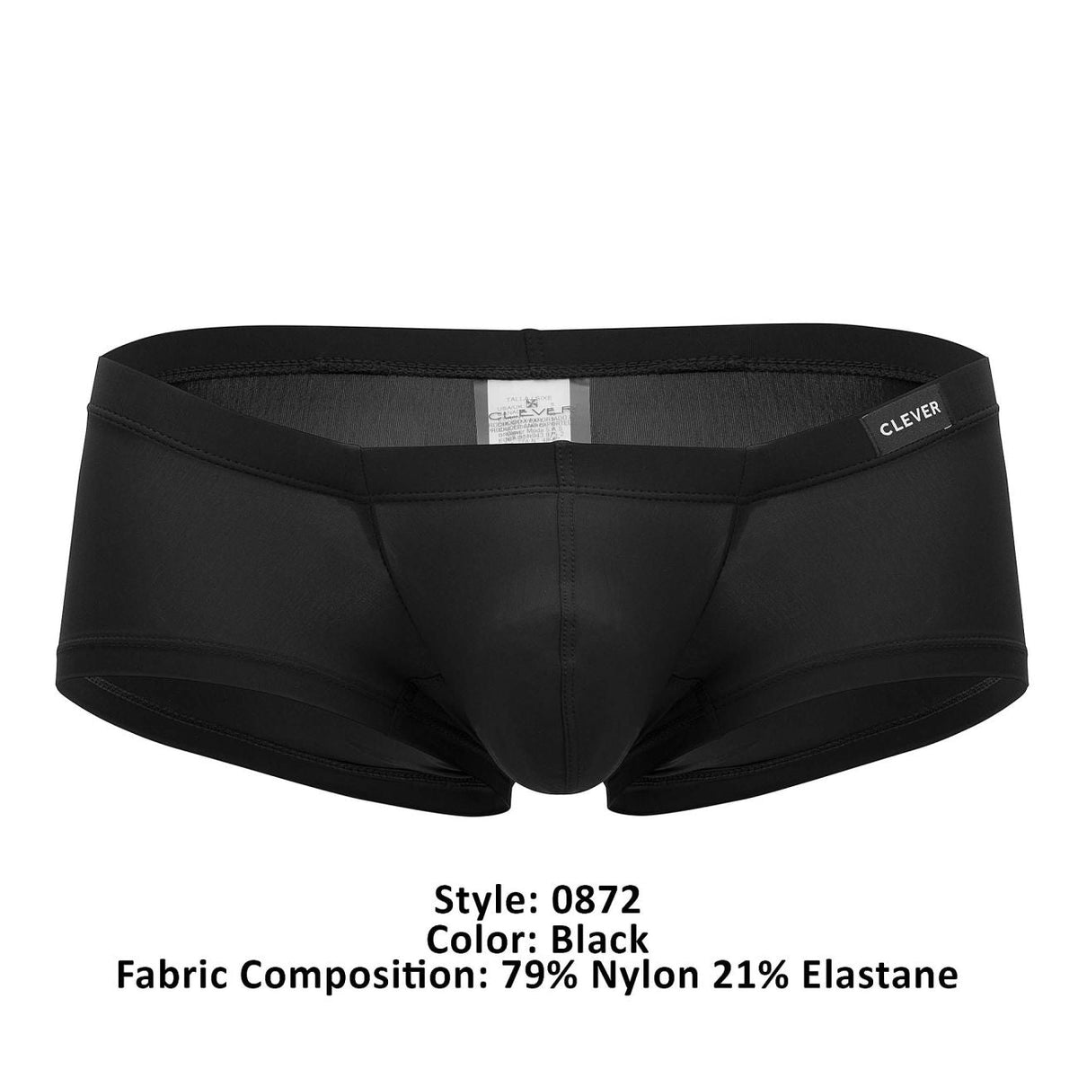 Clever Moda Latin Trunks - Black