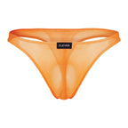 Clever Moda 3-Pack Australian Latin Thongs - Black-Orange-Black