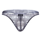 Clever Moda 3-Pack Australian Latin Thongs - Black-Orange-Black