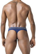 Clever Moda 3-Pack Australian Latin Thongs - Blue-Petrol-Green