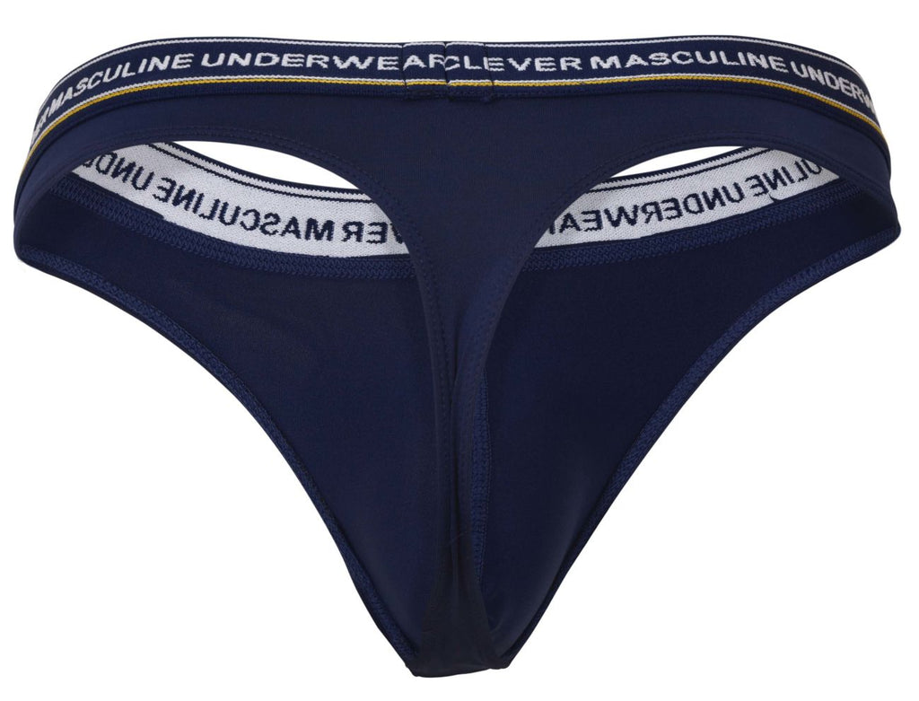 Clever Moda 3-Pack Australian Latin Thongs - Blue-Petrol-Green