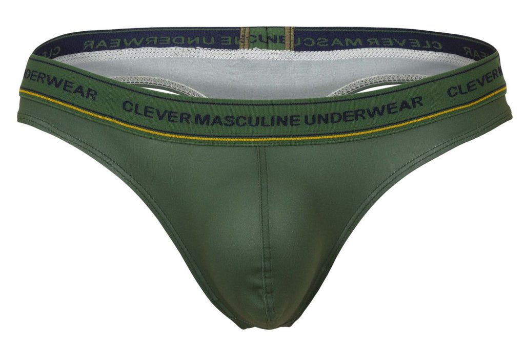 Clever Moda 3-Pack Australian Latin Thongs - Blue-Petrol-Green