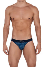 Clever Moda Lush Thongs - Dark Blue