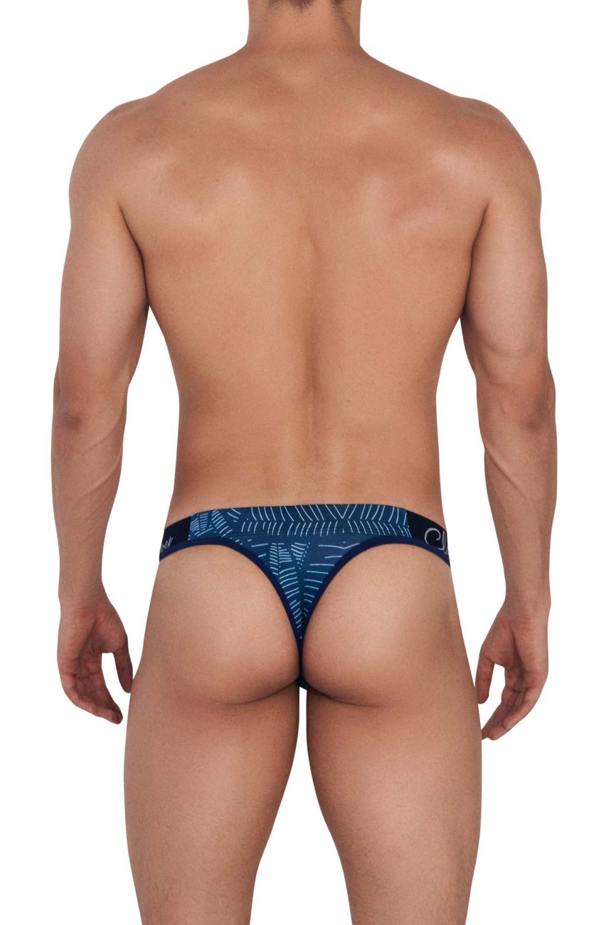 Clever Moda Lush Thongs - Dark Blue
