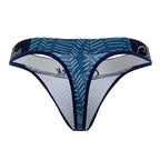 Clever Moda Lush Thongs - Dark Blue