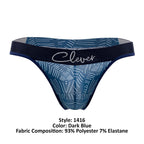 Clever Moda Lush Thongs - Dark Blue