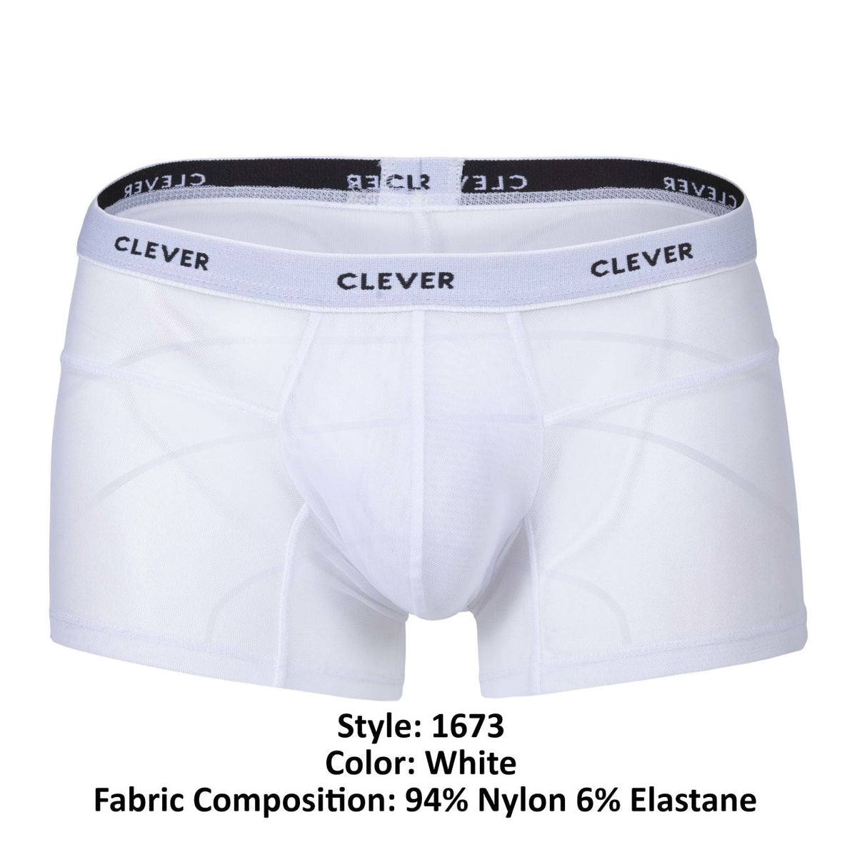 Clever Moda Legend Trunks - White