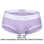 Clever Moda Colors Briefs - Lilac