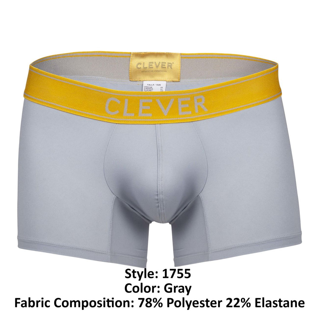 Clever Moda Diseno Trunks - Gray