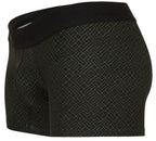 Clever Moda Laberin Mid Length Trunks - Black