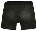 Clever Moda Laberin Mid Length Trunks - Black