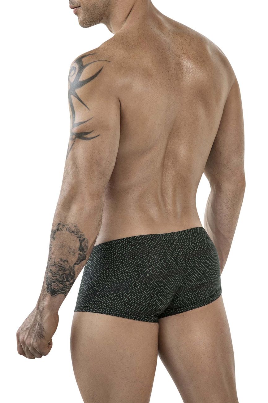 Clever Moda Laberin Low Rise Trunks - Black