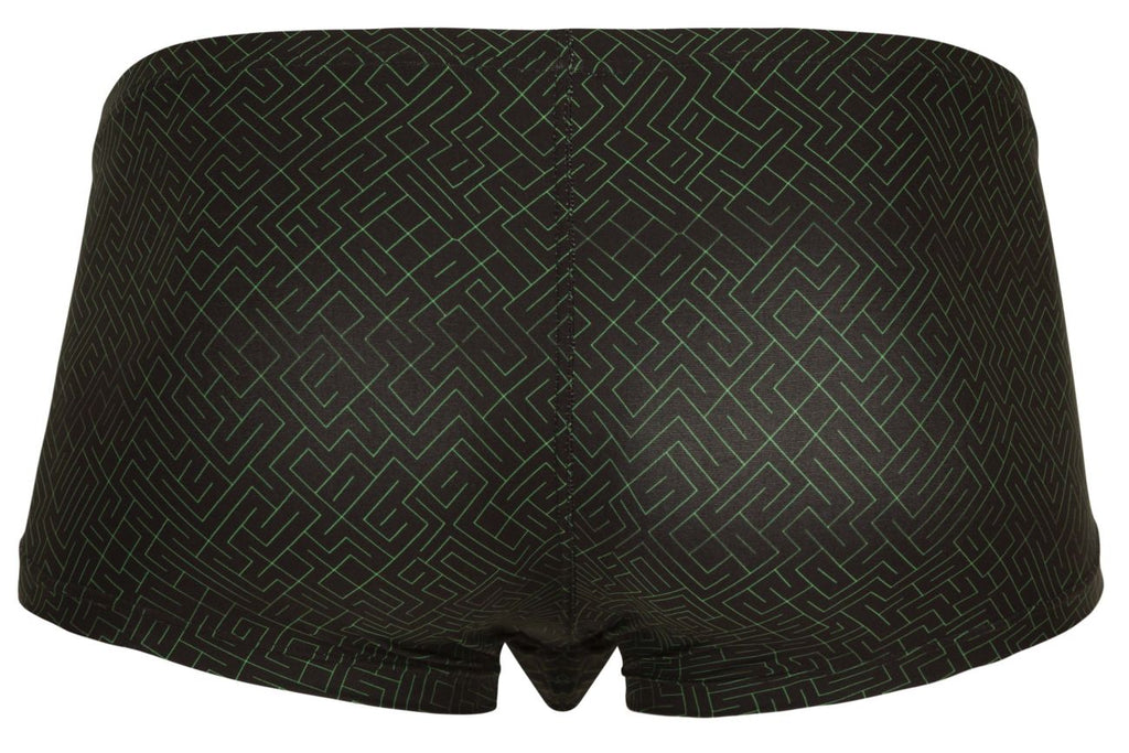 Clever Moda Laberin Low Rise Trunks - Black