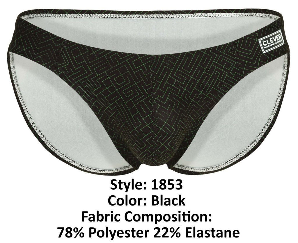 Clever Moda Laberin Bikini - Black