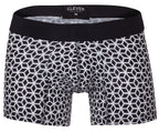 Clever Moda Cuadricula Trunks - White