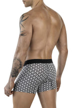 Clever Moda Cuadricula Trunks - White