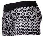 Clever Moda Cuadricula Trunks - White