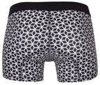 Clever Moda Cuadricula Trunks - White