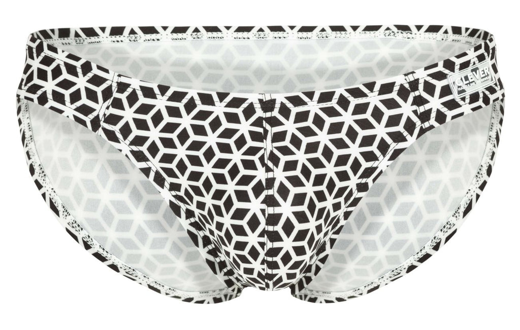 Clever Moda Cuadricula Bikini - White
