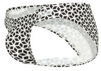 Clever Moda Cuadricula Bikini - White
