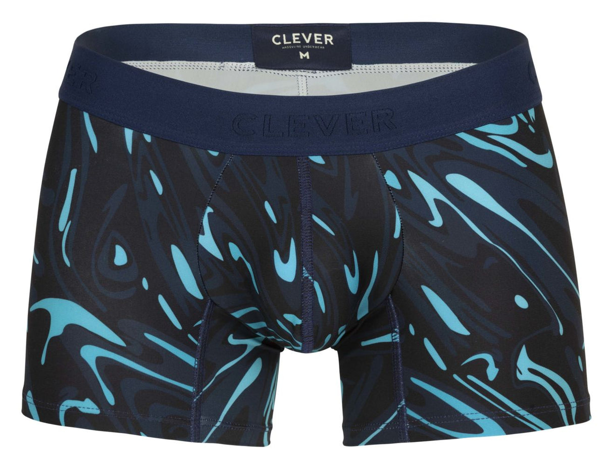 Clever Moda Grosh Athletic Trunks - Dark Blue