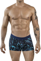 Clever Moda Grosh Athletic Trunks - Dark Blue