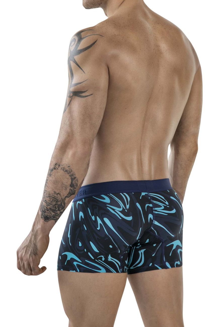 Clever Moda Grosh Athletic Trunks - Dark Blue