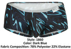 Clever Moda Grosh Low Rise Trunks - Dark Blue