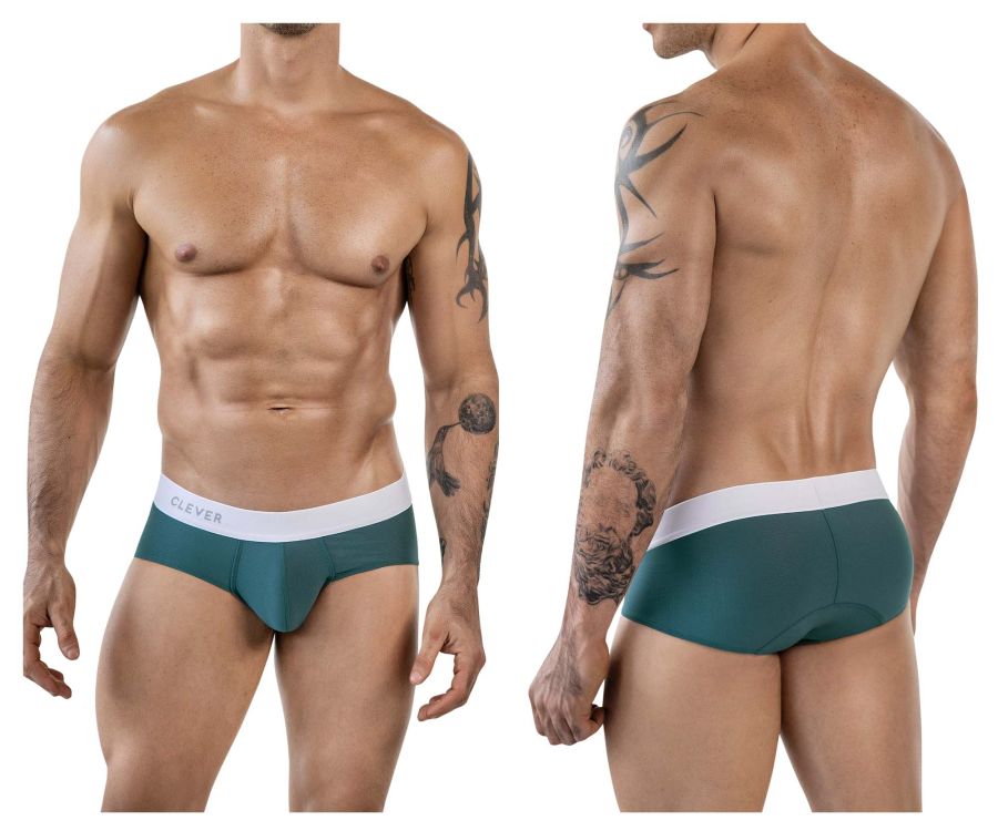 Clever Moda Lecler Briefs - Green
