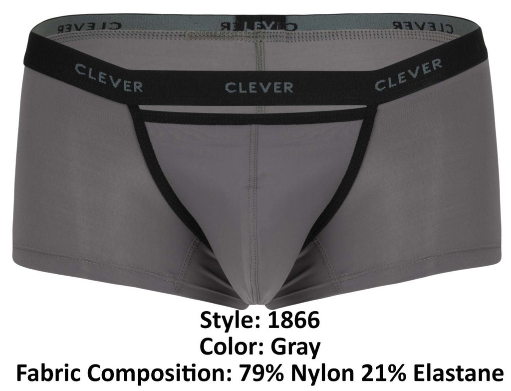 Clever Moda Tokio Trunks - Gray
