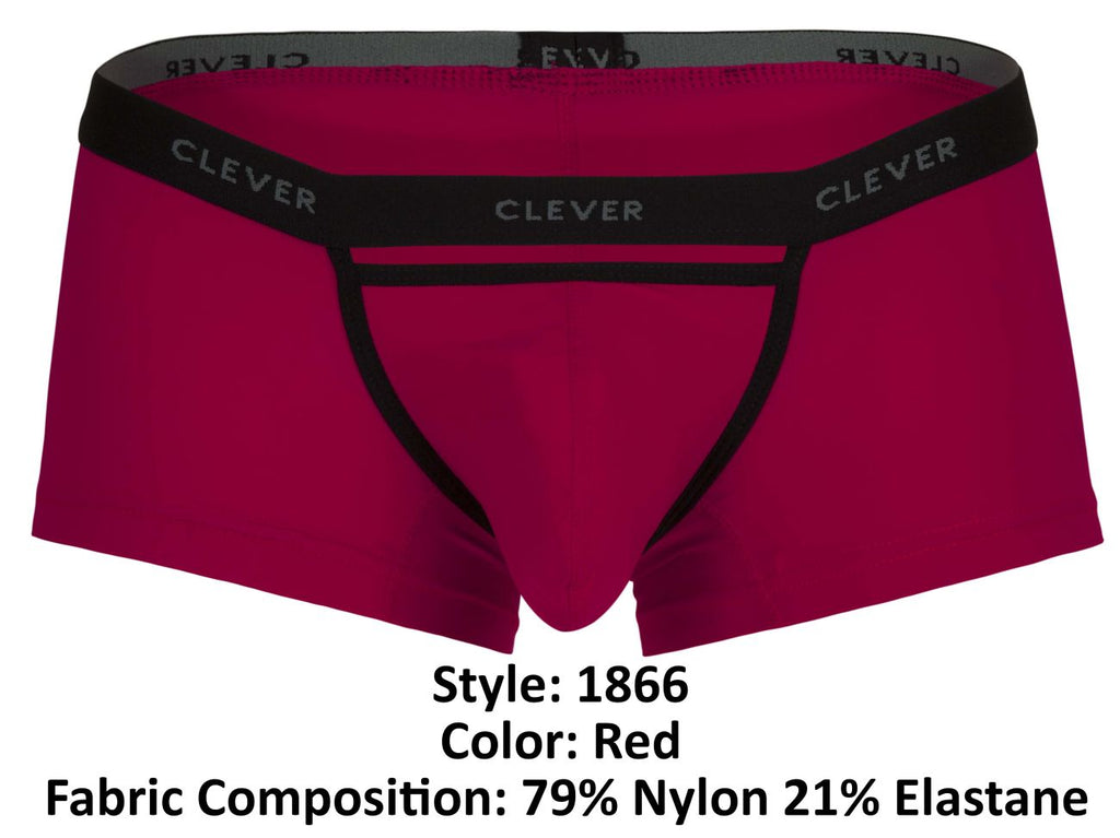 Clever Moda Tokio Trunks - Red